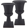 Black Plastic Urn Pack of 2 G435