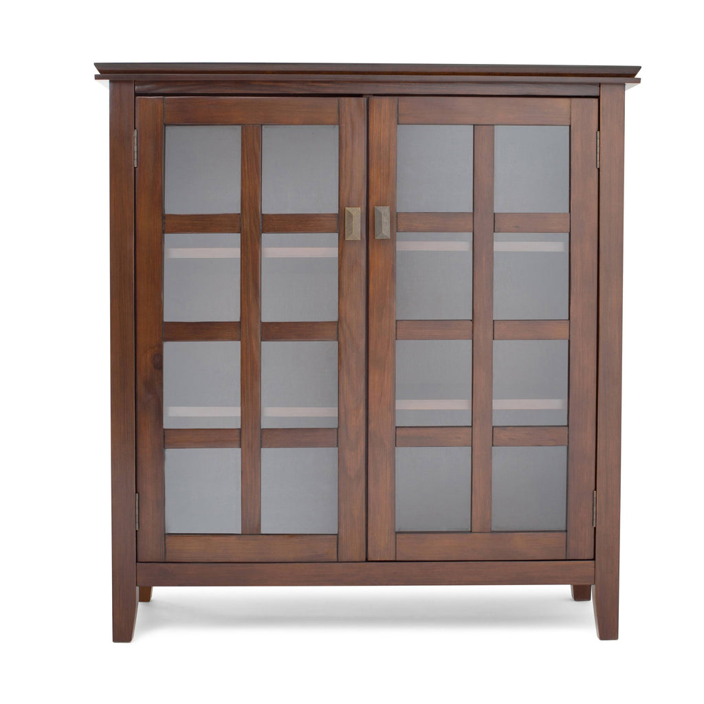 Solid Wood 38 inch Wide Medium Storage Cabinet K75257