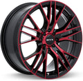 Black Machined Face Alloy Wheel 17x7.5 Inch 5x114.3 Y364309