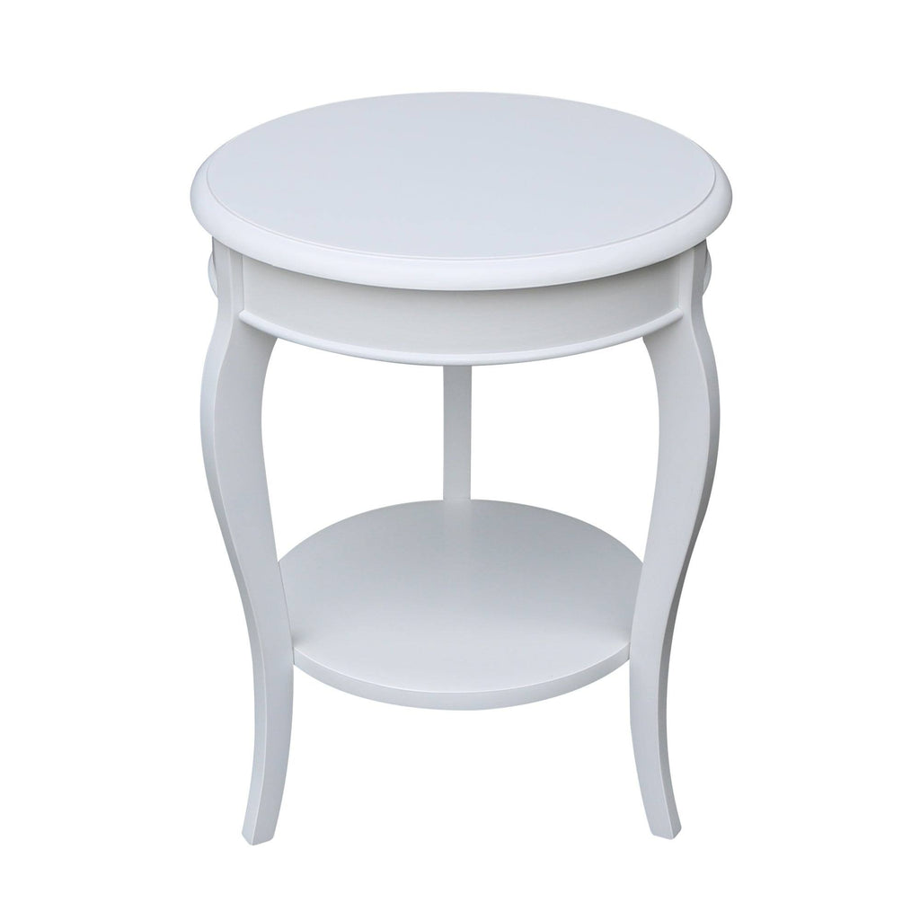 Ocean Blue Round End Table L8361