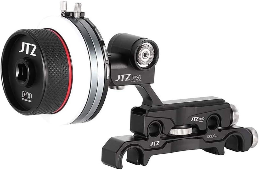 Cine Follow Focus with 15mm/19mm Rail Rod Clamp Kit I38774