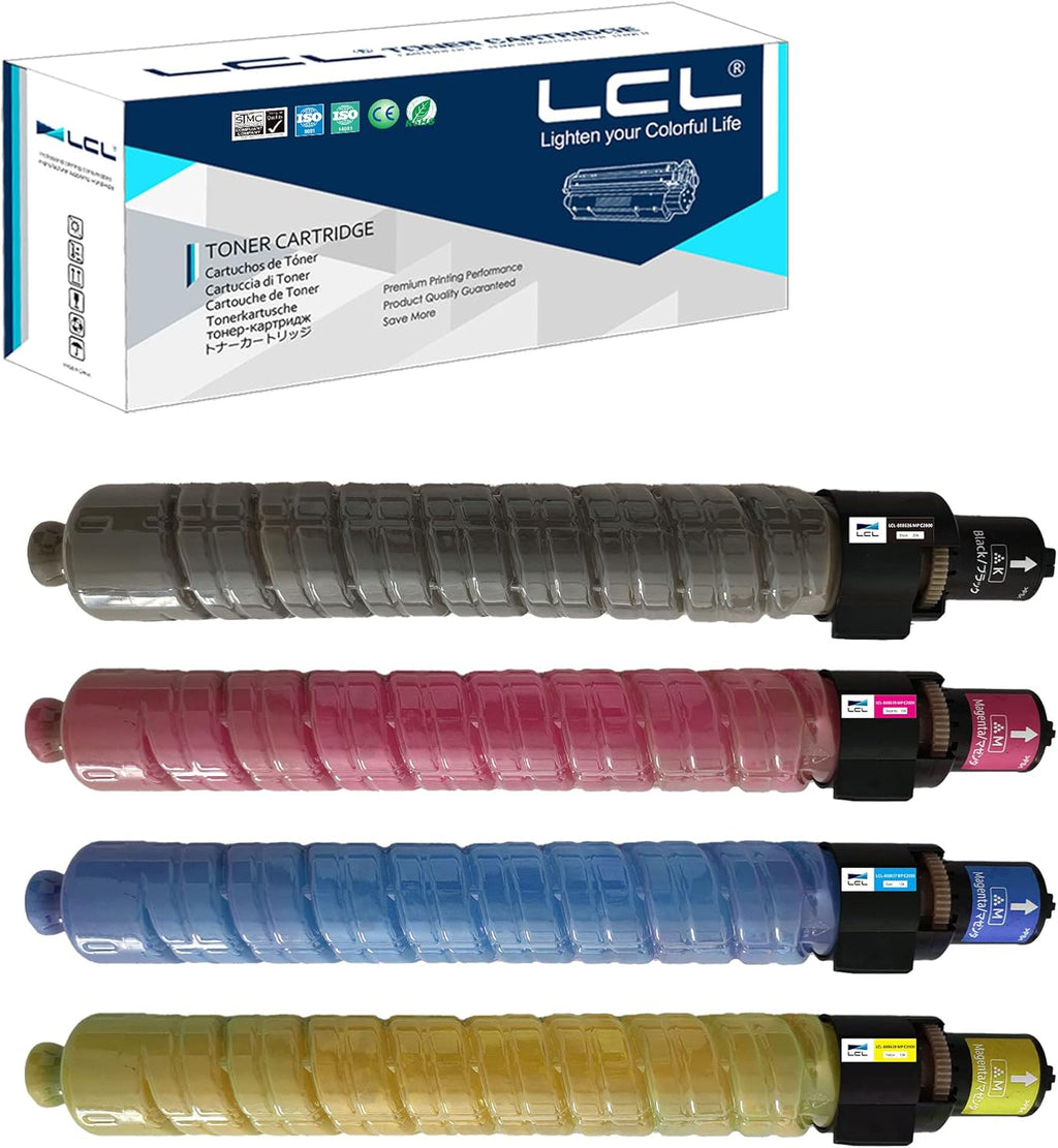 Compatible Toner Cartridge Replacement 4-Pack KCMY T900