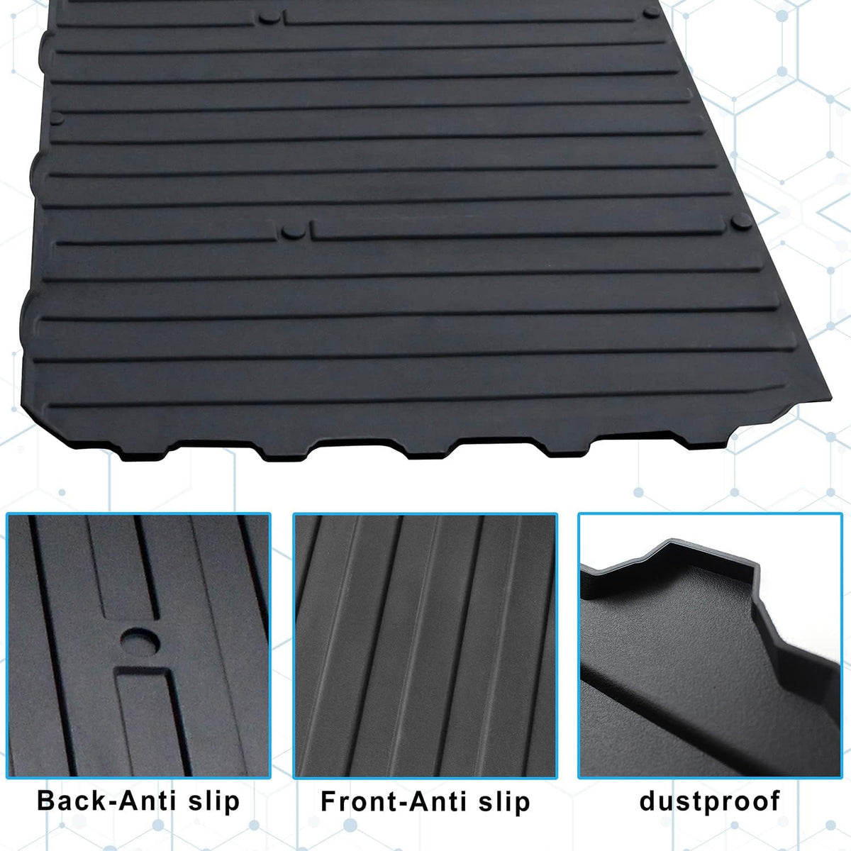 Rubber TPE Rear Cargo Bed Mat Liner Z937