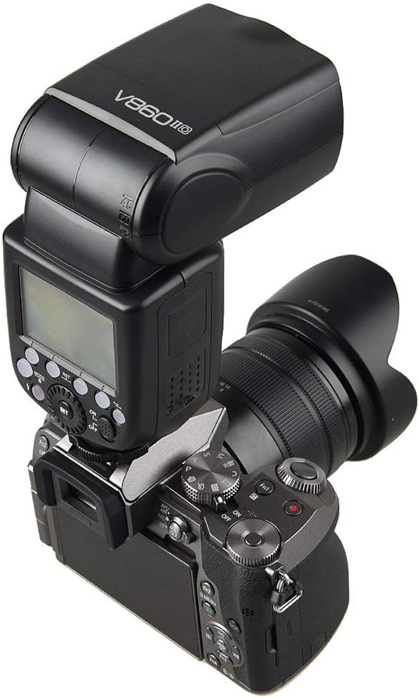 TTL GN60 2.4G High-Speed Sync Li-ion Battery Camera Flash Speedlite with Softbox A25064