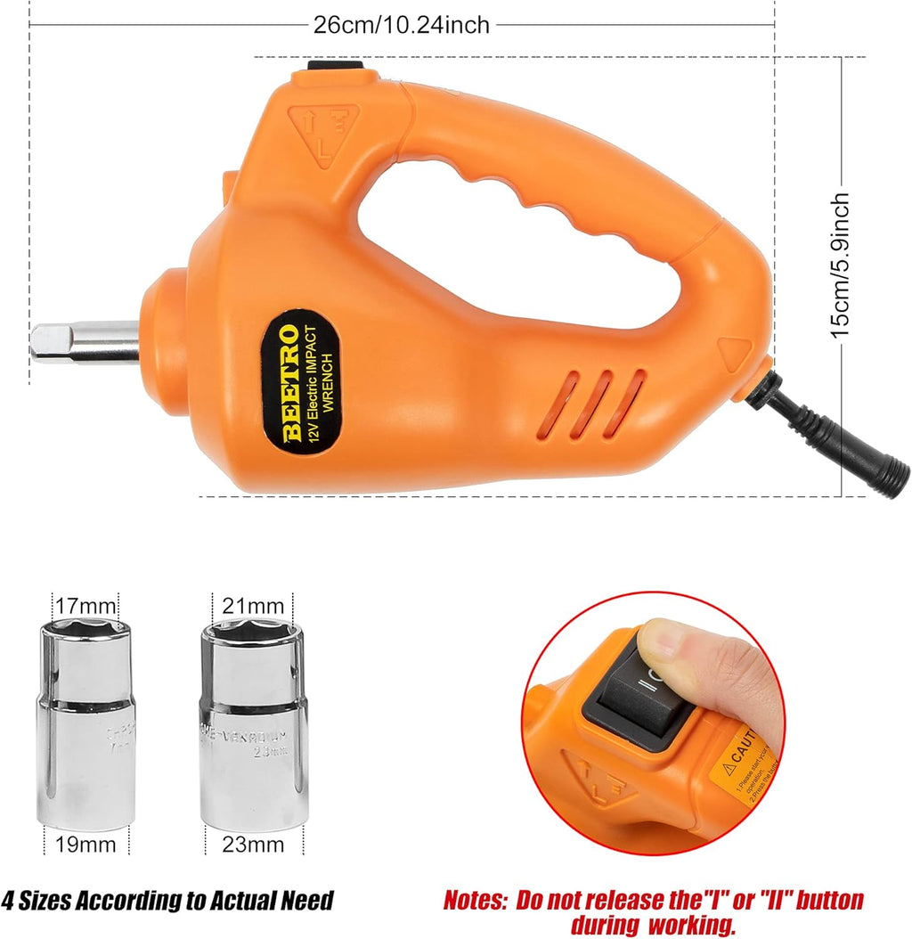 3 Ton Electric Car Jack with Electric Wrench and Inflator Pump Q44393
