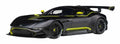 Matt Black with Lime Green Stripes 1/18 Model Car I121
