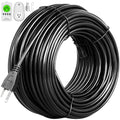 Heat Roof Gutter De-Icing Cable Kit with Thermostat 38 ft C388435