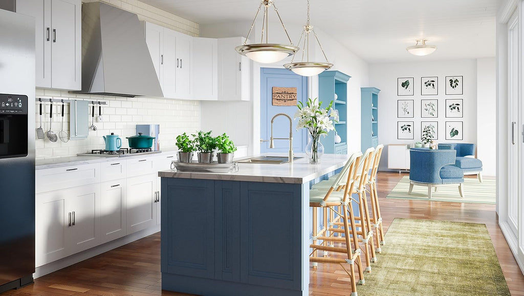 White Wall Kitchen Cabinets J2626