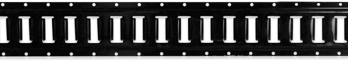 12 Piece Black E-Track Rails and Accessories Kit B167