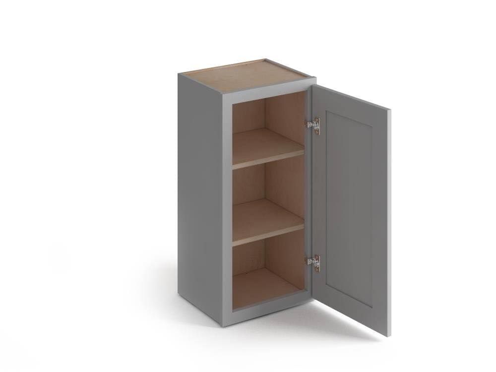 Gray Birch Door Wall Stock Cabinet Q4235