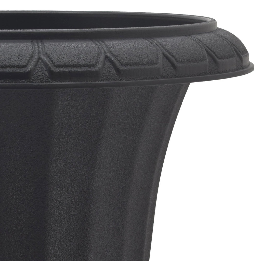 Black Plastic Urn Pack of 2 G435