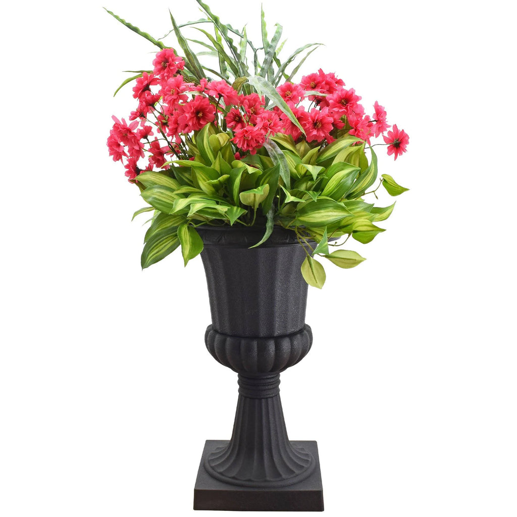 Black Plastic Urn Pack of 2 G435