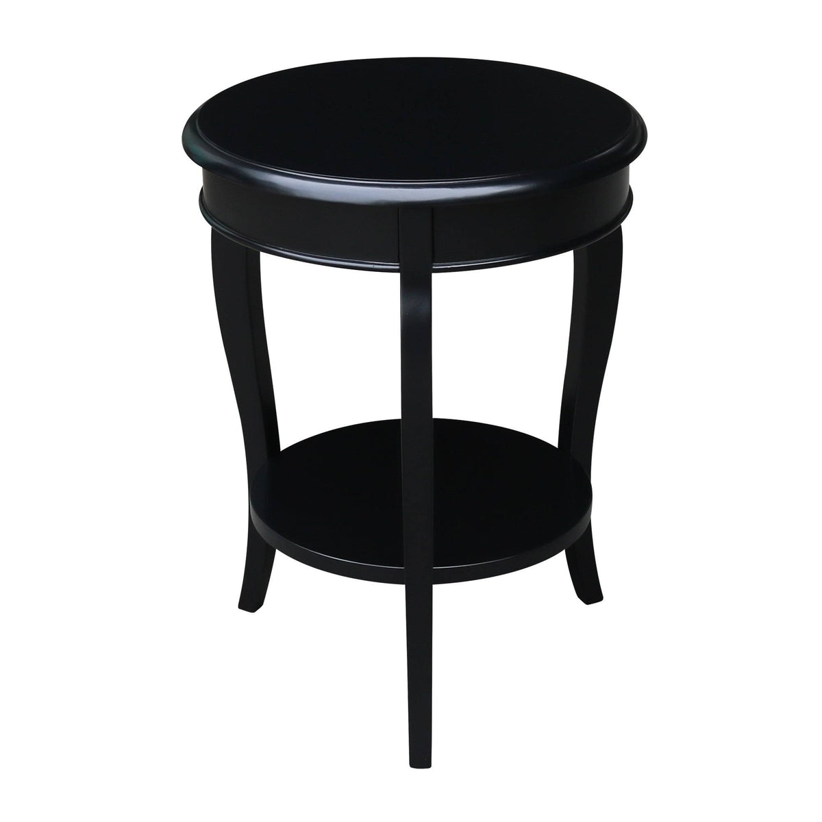 Ocean Blue Round End Table L8361