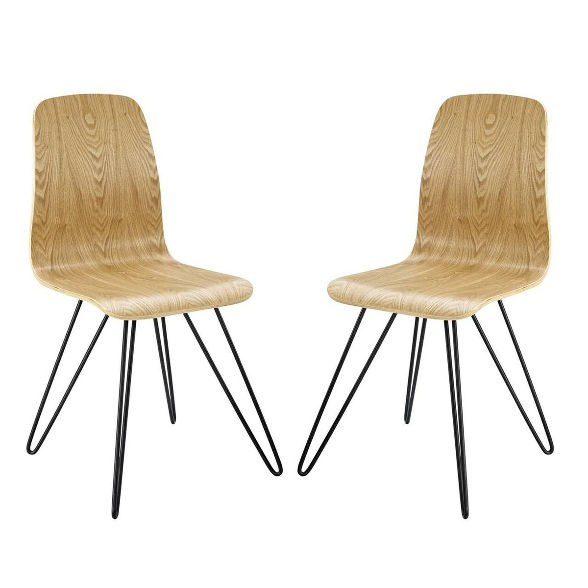 Set of Two Wood Side Chair N73037