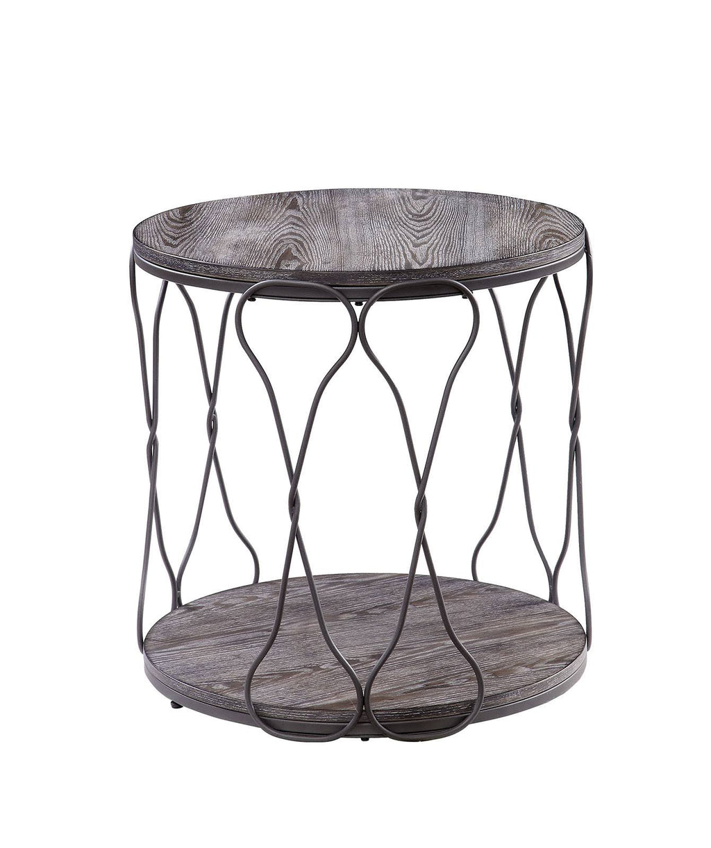 Gray End Table G330