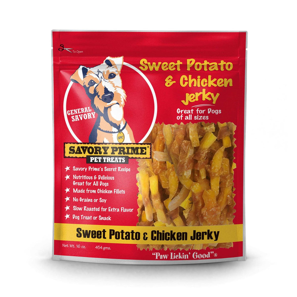 Sweet Potato & Duck Jerky Dog Treats Y645804