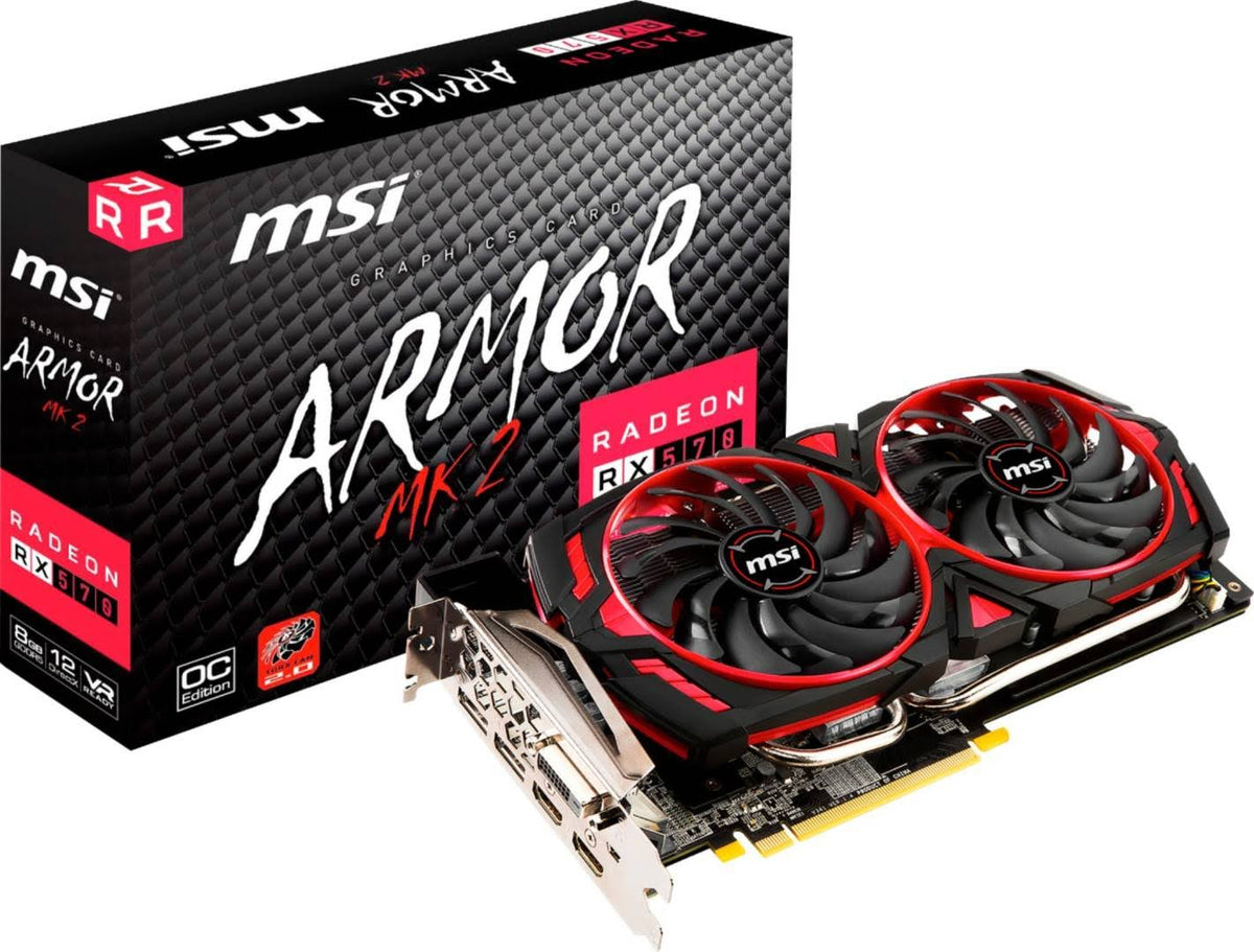 AMD Radeon RX 570 8G GDDR5 Graphics Card D482671