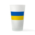 Flag Of Ukraine 16 oz Pint Glass X720
