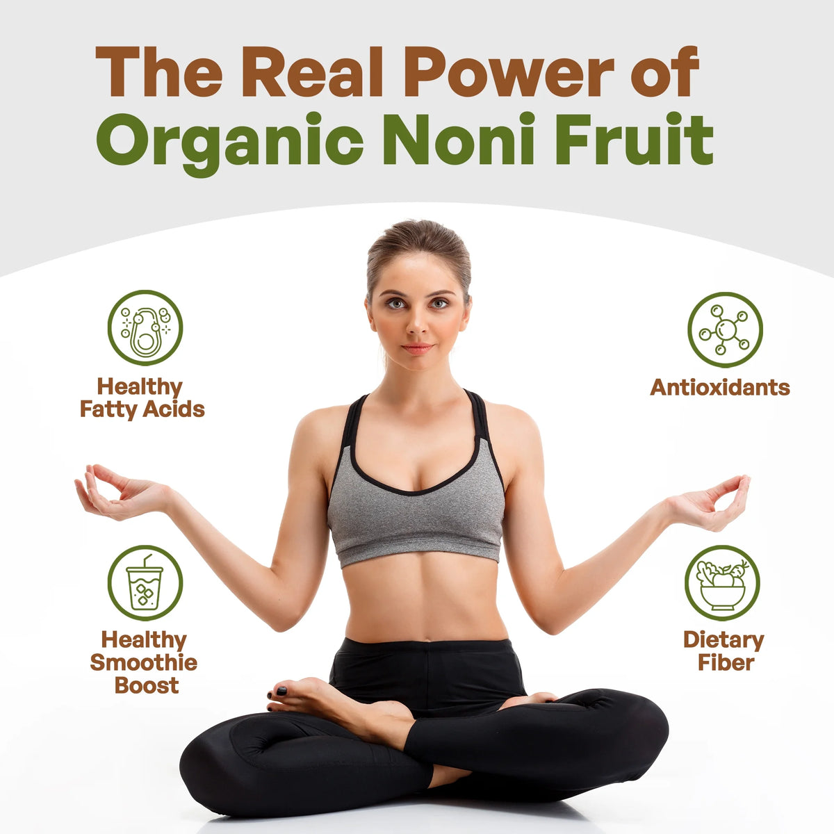 Organic Noni Fruit Powder 16 oz W7596