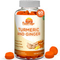 Turmeric Curcumin & Ginger Chewable Gummies 60 Count T841