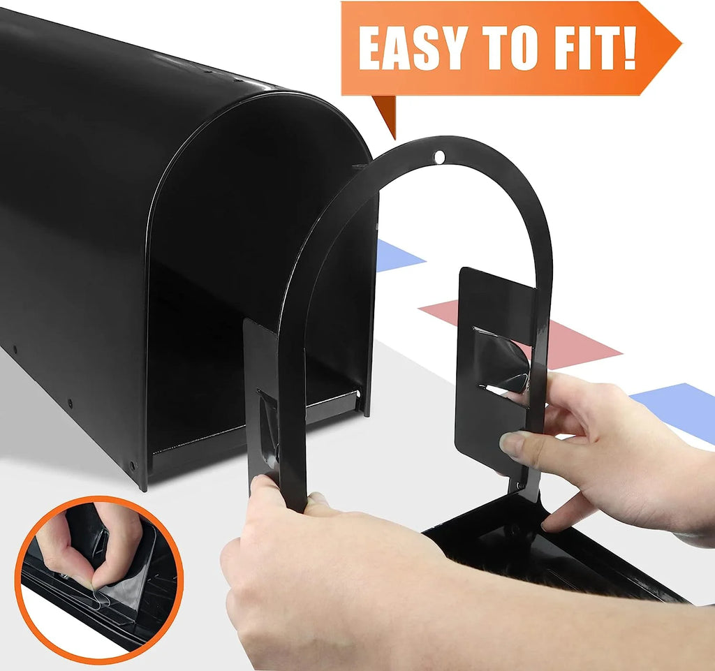 Aluminum Mailbox Door Replacement with Magnet Closure Z891