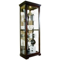 Chocolate Cherry Curio Cabinet D8741