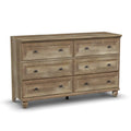 6 Drawer Lintel Oak Dresser V74979