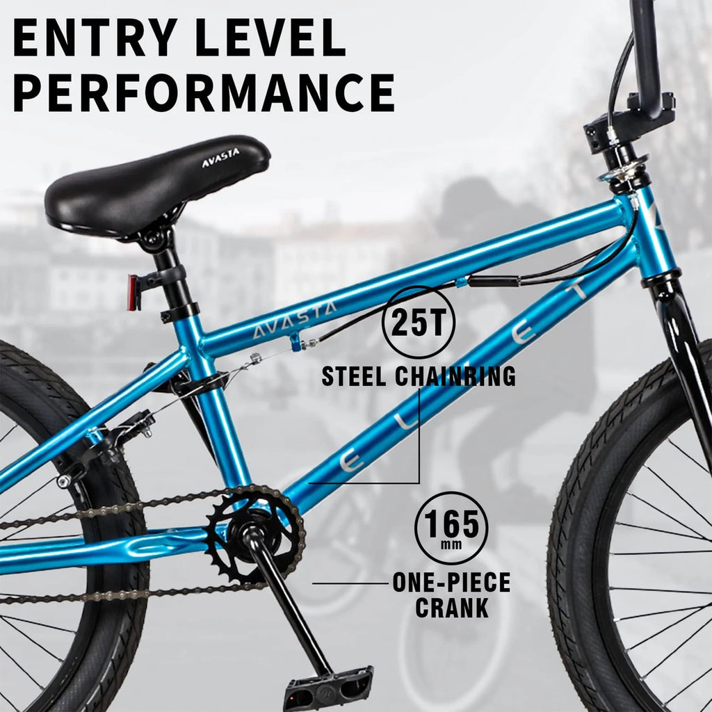 20 Inch Blue Kid BMX Bicycle J20600