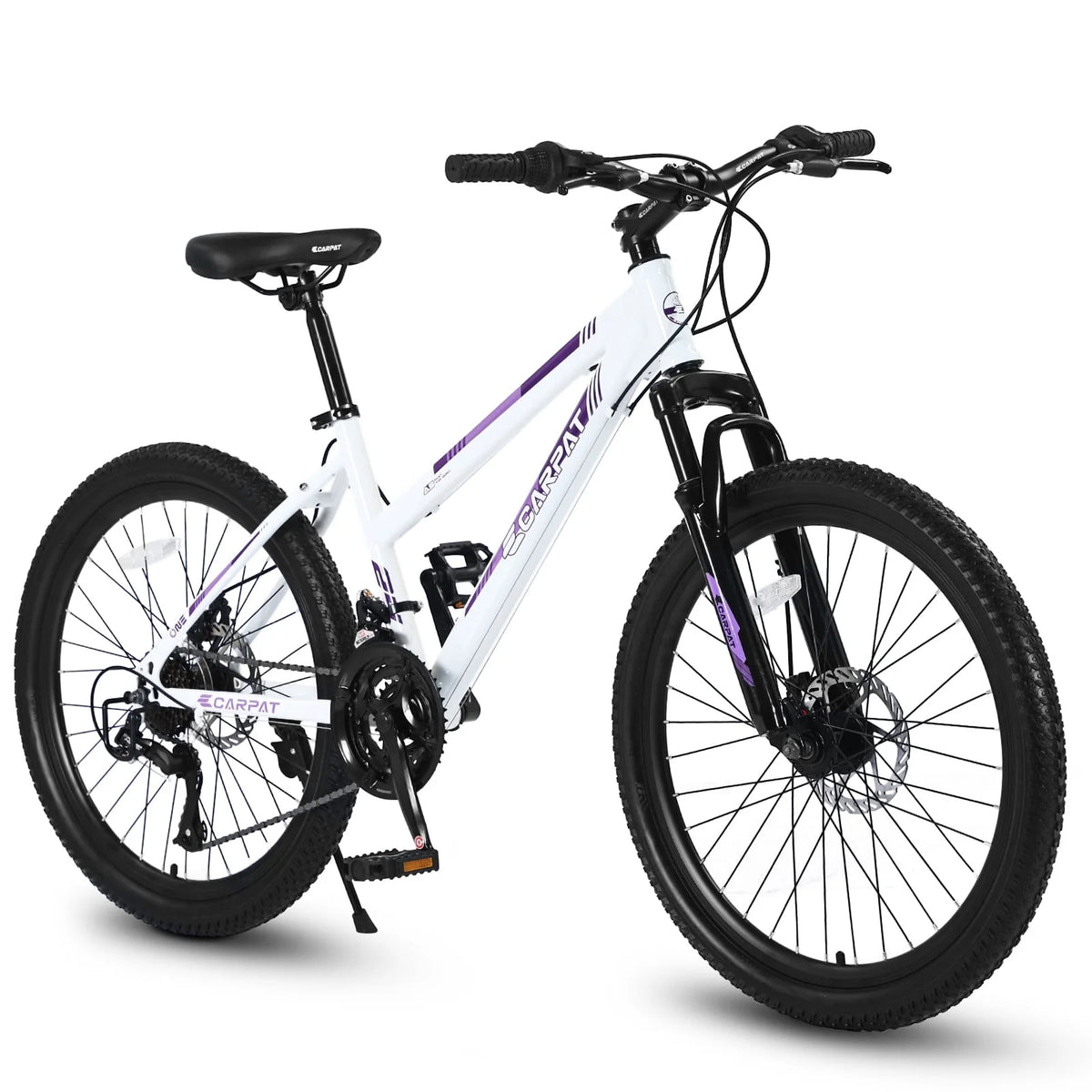 26 inch Mountain Bike with Dual Disc Brakes White G7850