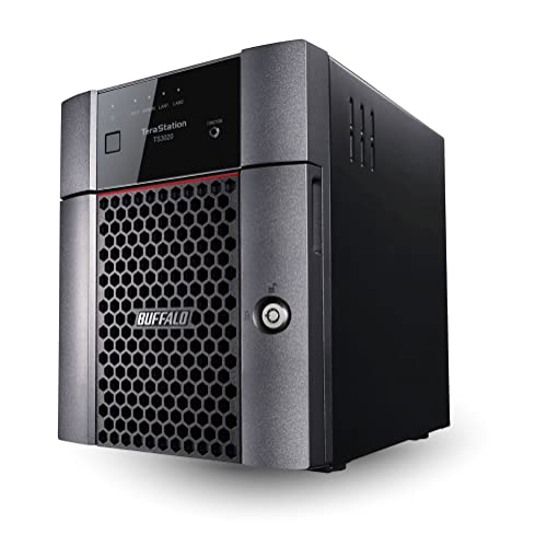 4-Bay 16TB Desktop NAS with Hard Drives Included M6869