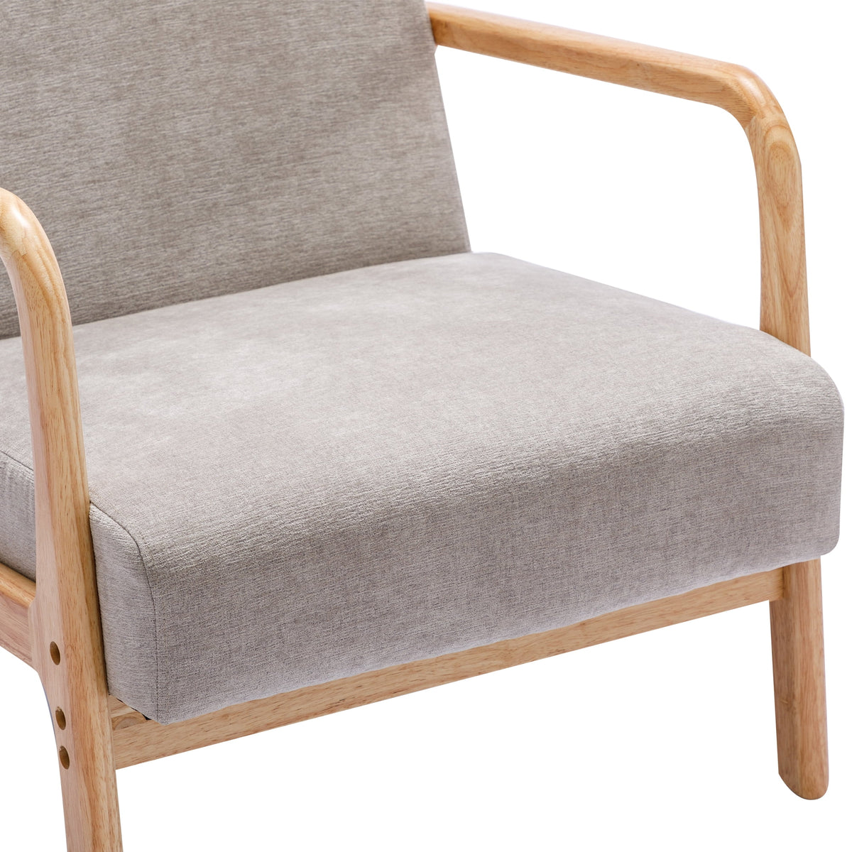 Mid Century Modern Chenille Accent Chair H762