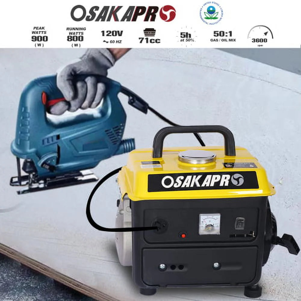 Portable Low Noise Gas Powered Generator Q15103