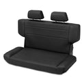 Fold and Tumble Rear Seat Black F951