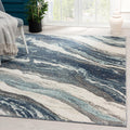 Geometric Abstract Modern Area Rug 6' x 9' E898892