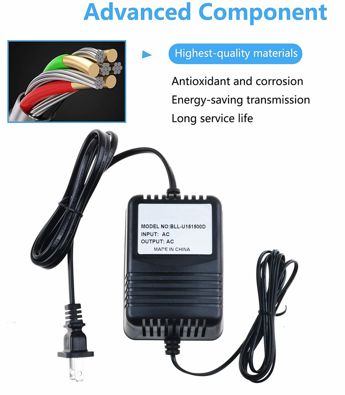 Compatible AC-AC Power Adapter V980