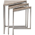 Brown Mango Wood Corner Nested Tables H657236