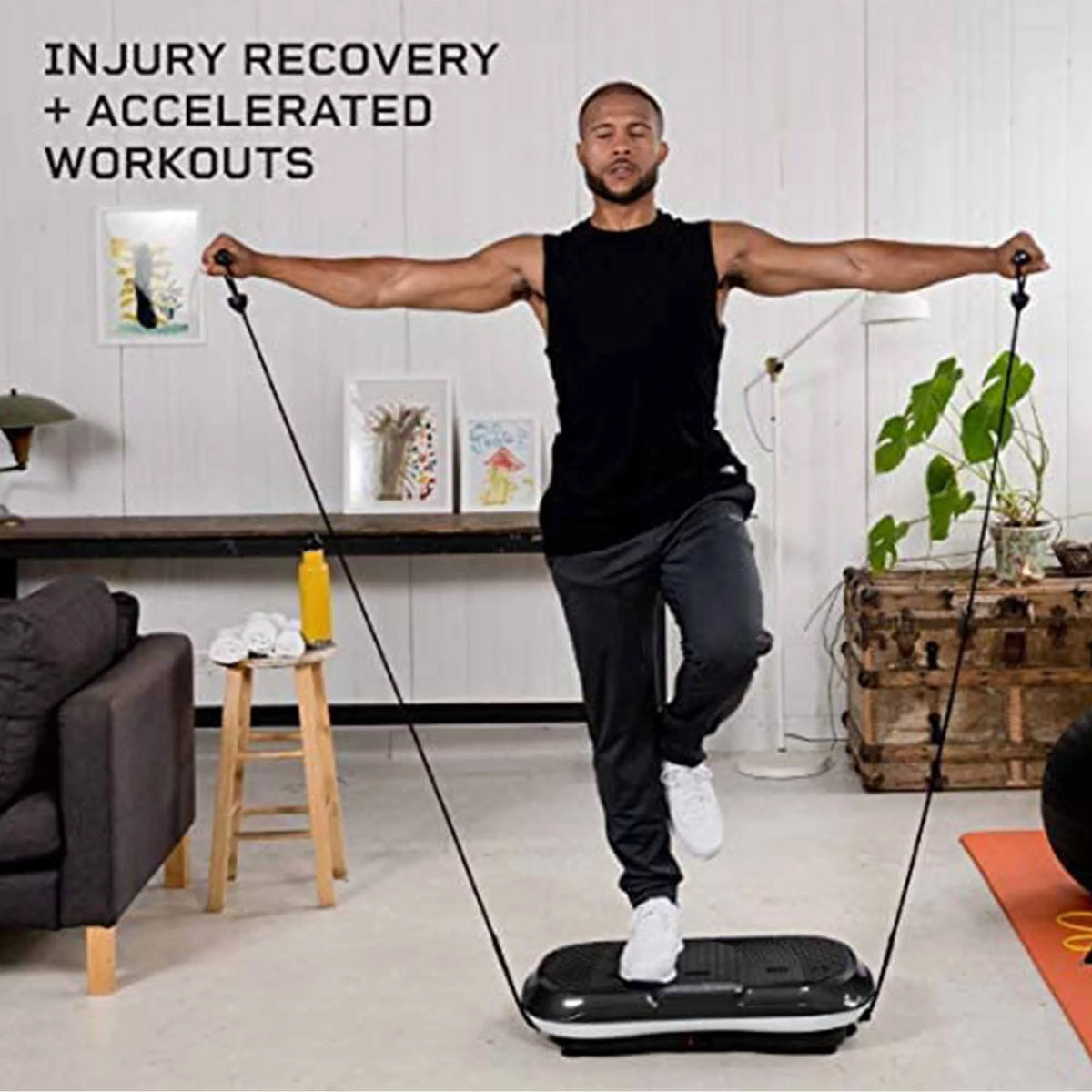 Black Vibration Plate P54140