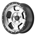 Machined Black 15x8 5x5.5 -19mm Wheels K409