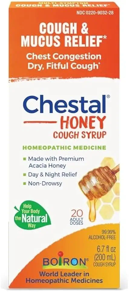 Honey Adult Cough Syrup 6.7 Ounce 4 Pack D120894