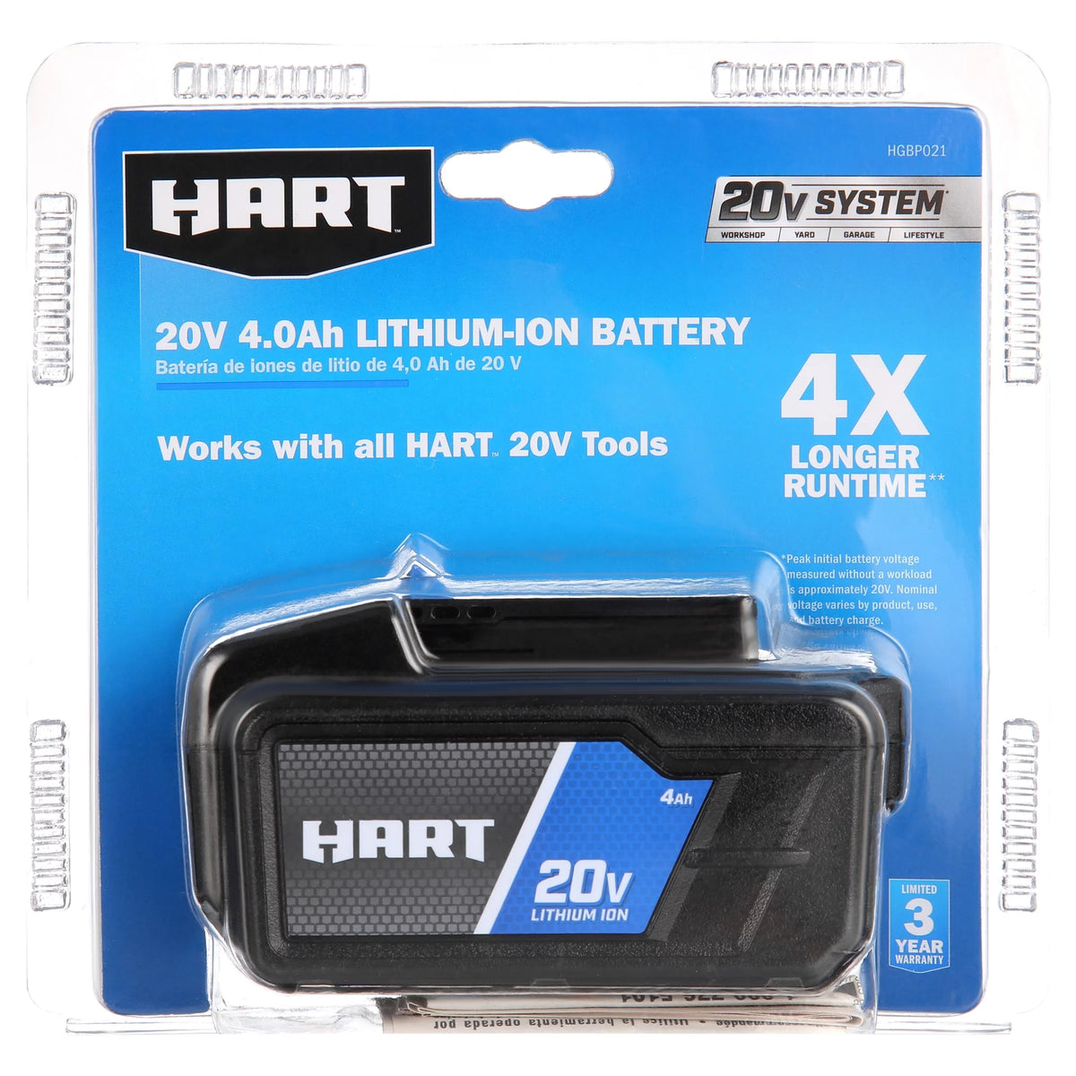 20V Lithium-Ion 4.0Ah Battery T847