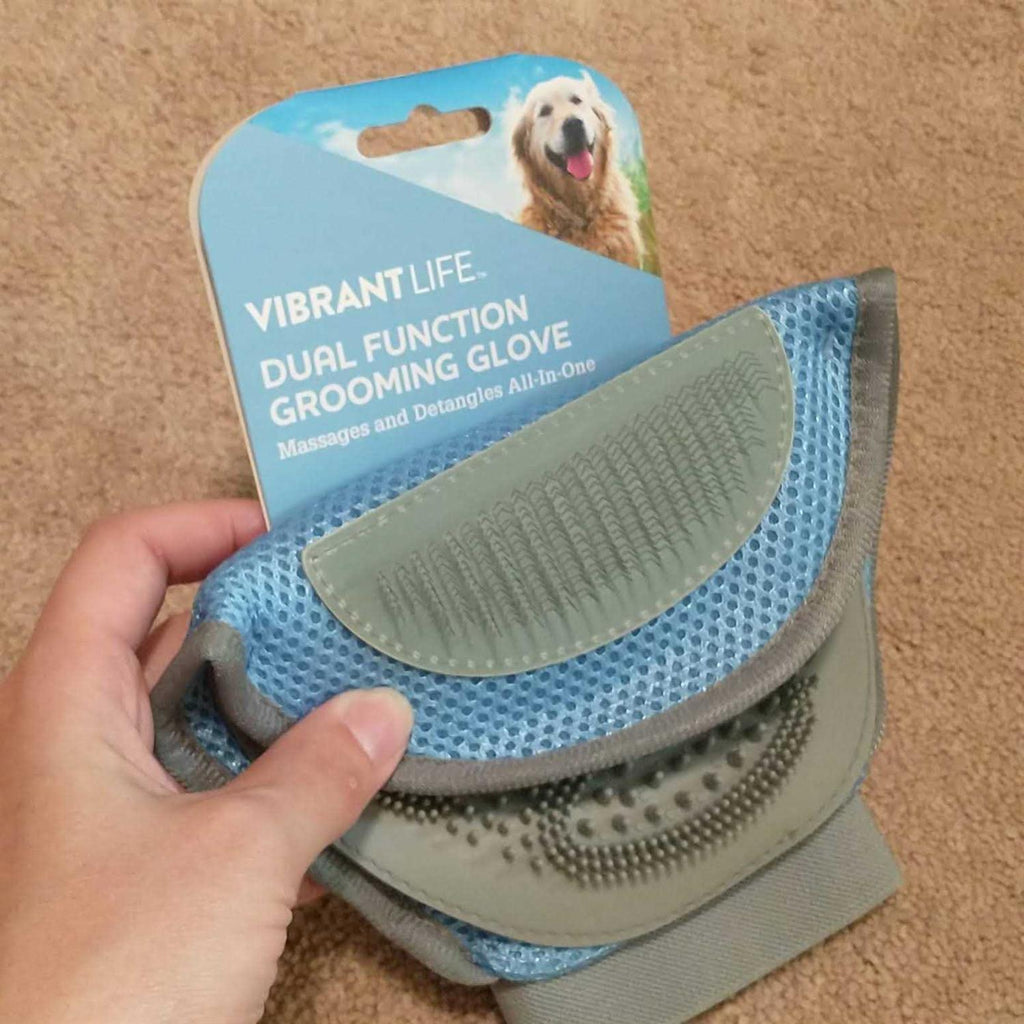 Dual Function Grooming Glove W290052