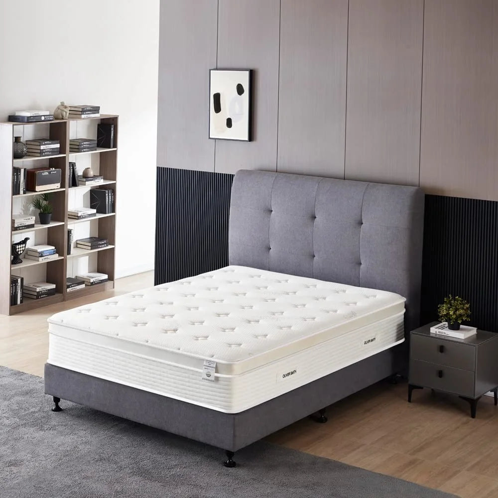 Full Size 12 Inch Memory Foam Spring Hybrid Mattress O424691