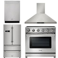 36 Electric Range, Range Hood, Refrigerator, Dishwasher Z178882