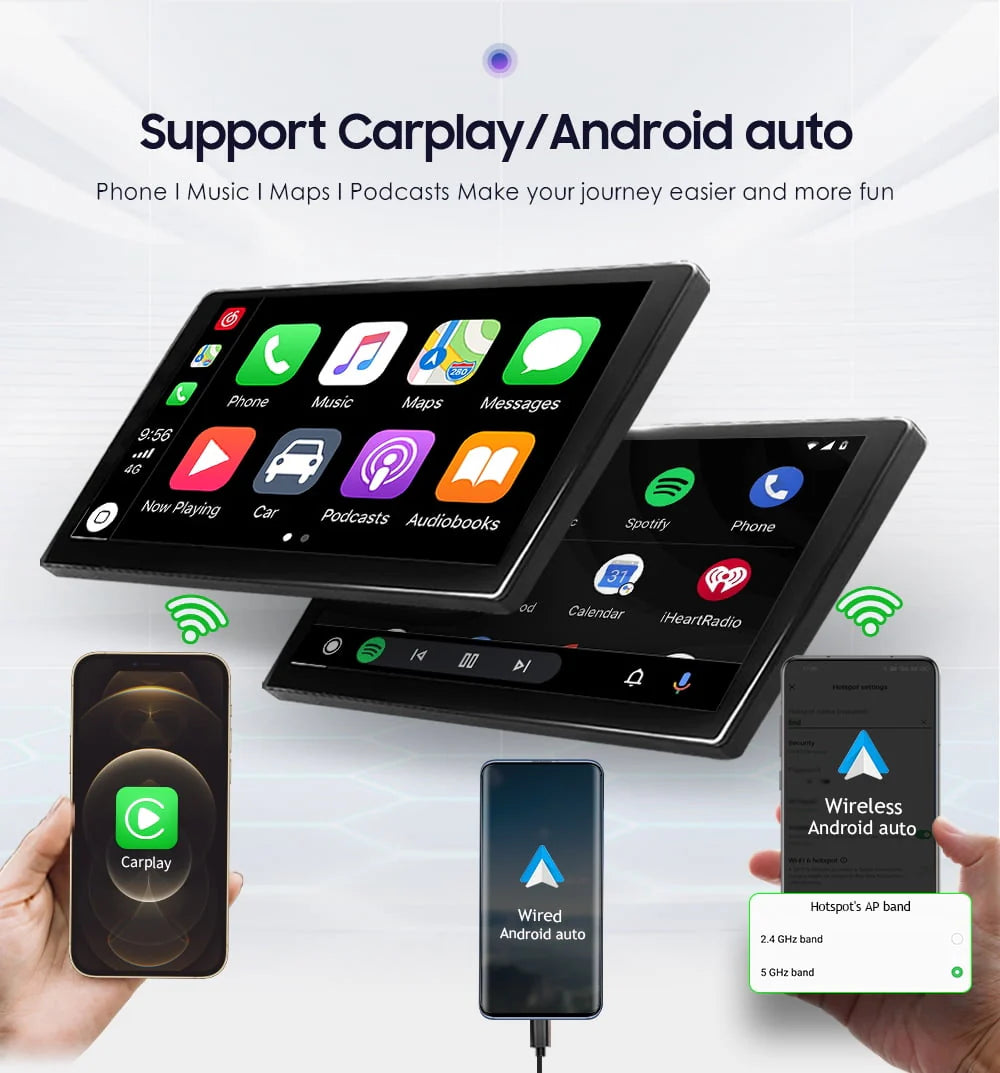 Android 12 Carplay 32GB Car Stereo Radio GPS Navigation Z83971