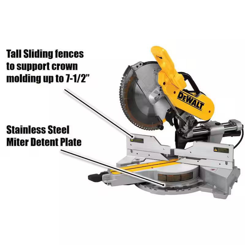 15 Amp 12 in. Double Bevel Sliding Compound Miter Saw R262