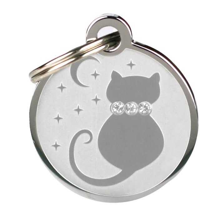 Crystal Cat Dog ID Tag Q35428