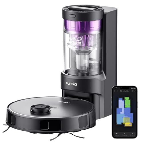 Robot Vacuum and Mop Combo with Self Emptying Station T108