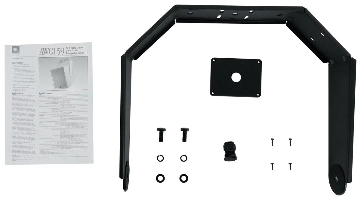 Black 15" 300w Indoor/Outdoor Commercial Speaker R146
