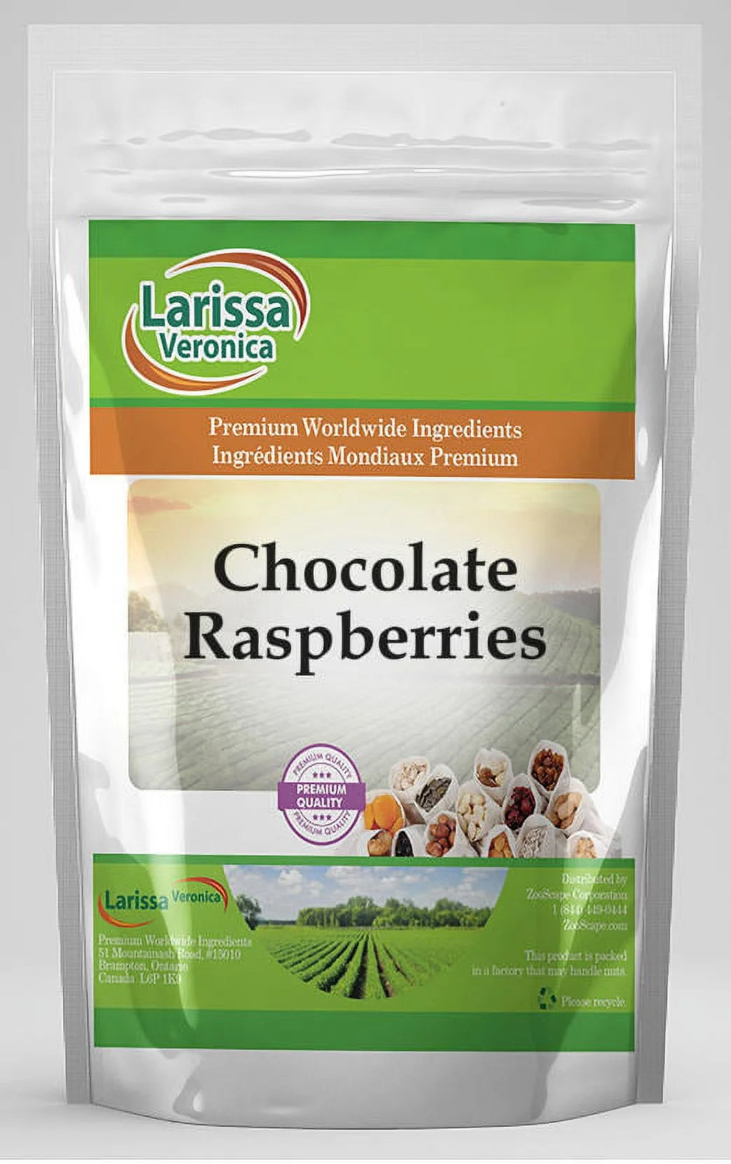 Dark Chocolate Covered Raspberries 4 oz 2-Pack R406710