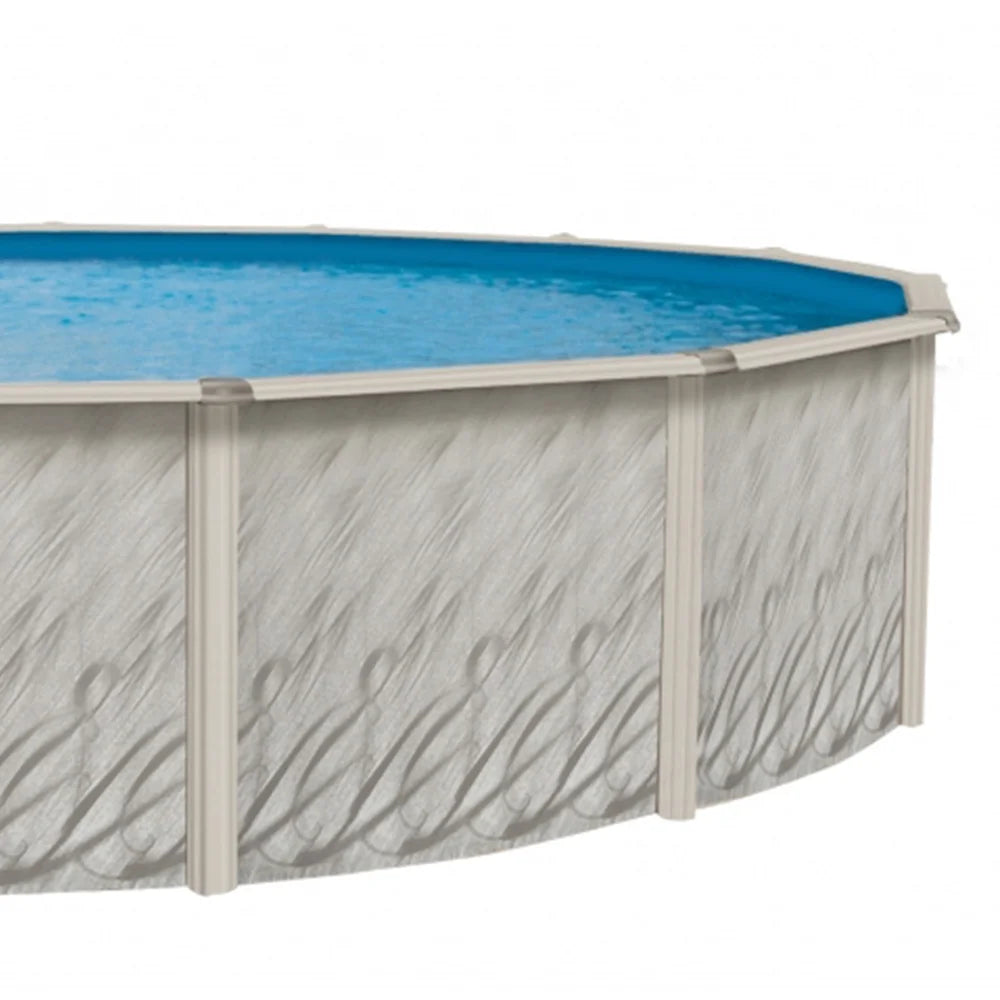 12' x 24' x 52 Oval Above Ground Swimming Pool N638